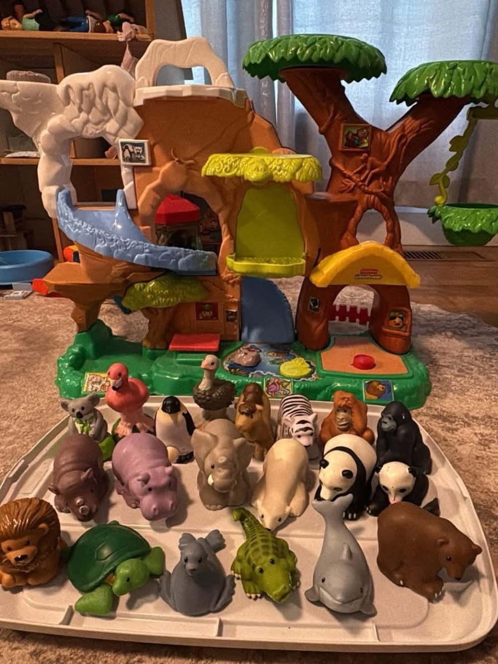 Fisher-Price Zoo Playset with 20 talkers.